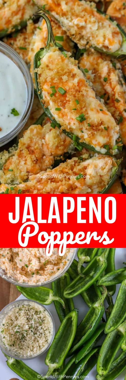 Jalapeno Poppers with writing